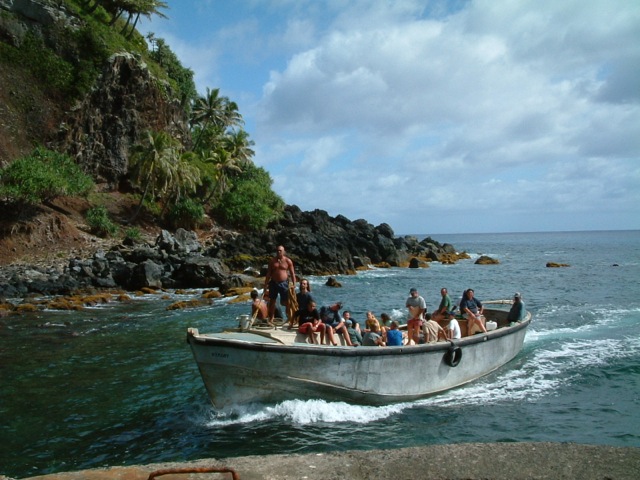 Pitcairn Longboat